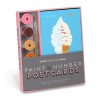 Paint-by-Number Postcards: Sweet Treats