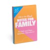 Fill in the Love Notes: Family