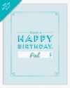 Fill in the Love Card Booklets: Happy Birthday