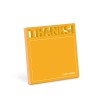 Die-Cut Sticky Notes: Thanks